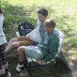 Zlomeniny i bezvědomí. Mladí zdravotníci změřili síly při soutěži ve Strakonicích