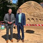 Písek má v partnerském městě Wetzlar pískovou sochu