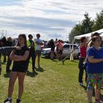 VIDEO. Do Slap u Tábora se sjely historické motorky a auta. Překvapením byla exhibice repliky letounu Avia C4