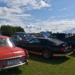 VIDEO. Do Slap u Tábora se sjely historické motorky a auta. Překvapením byla exhibice repliky letounu Avia C4