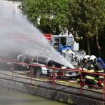 VIDEO: Zájemci z řad veřejnosti si v Táboře mohli vyzkoušet, co obnáší práce hasiče