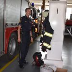 VIDEO: Zájemci z řad veřejnosti si v Táboře mohli vyzkoušet, co obnáší práce hasiče