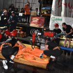 VIDEO. Táborská hasičská liga odstartovala nočním závodem v Tučapech. Některé týmy běžely v hustém dešti