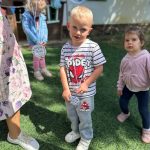 Roztančená dětská skupina, to jsou jesličky Milísek