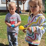 Roztančená dětská skupina, to jsou jesličky Milísek