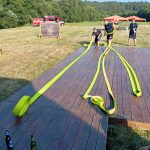 Video: V tropickém vedru se sála voda přímo z řeky. Srlín prověřil techniku i fyzičku hasičů