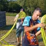 Video: V tropickém vedru se sála voda přímo z řeky. Srlín prověřil techniku i fyzičku hasičů