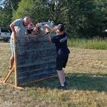 Video: V tropickém vedru se sála voda přímo z řeky. Srlín prověřil techniku i fyzičku hasičů