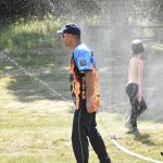 Video: V tropickém vedru se sála voda přímo z řeky. Srlín prověřil techniku i fyzičku hasičů