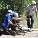 Video: V tropickém vedru se sála voda přímo z řeky. Srlín prověřil techniku i fyzičku hasičů