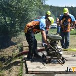Video: V tropickém vedru se sála voda přímo z řeky. Srlín prověřil techniku i fyzičku hasičů