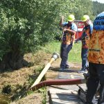 Video: V tropickém vedru se sála voda přímo z řeky. Srlín prověřil techniku i fyzičku hasičů