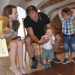 V Hrejkovicích vítali občánky. Tentokrát to byla pořádná pánská jízda