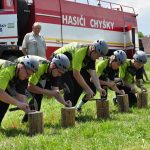 Dobrošov oslavil 810 let. Hasičskému zatloukání dominoval tým z Květuše