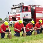Dobrošov oslavil 810 let. Hasičskému zatloukání dominoval tým z Květuše
