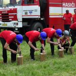 Dobrošov oslavil 810 let. Hasičskému zatloukání dominoval tým z Květuše