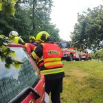 Nehoda v Chlumu u Třeboně: Šest zraněných, jedna žena v kritickém stavu