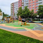 Na budějovickém sídlišti Vltava se otevřelo nové hřiště Kolpík