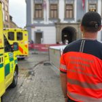 Při  půlmaratonu v Budějovicích skončilo 16 běžců v péči záchranářů