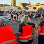 Při  půlmaratonu v Budějovicích skončilo 16 běžců v péči záchranářů