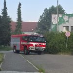 Hoří byt na Píseckém předměstí v Milevsku