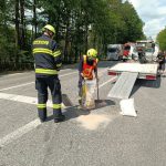U obce Řípec na Táborsku se střetl motorkář s autem
