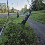 Písek sčítá škody po víkendové bouři. Poničila zeleň, komunikace i městský majetek
