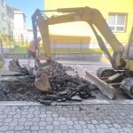 Starosta Milevska se radoval, že v ulici Za Krejcárkem vydržel vodovodní řad. Havárie přišla o dva dny později
