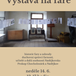 V Nadějkově na Táborsku ožije odpoledne Farská zahrada i fara, chybět nebude ani divadlo