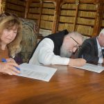 Spolek přátel Kláštera ve Vyšším Brodě zahájil práci podpisem memoranda. Byl u toho i americký velvyslanec Nicholas Merrick. K řádu cisterciáků má blízko