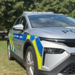 Jihočeská policie testuje elektrickou Škodu Elroq 85