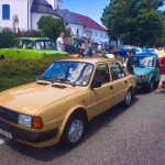 Cesta letošního chyšeckého srazu historické techniky končila ve Střezimíři na bývalém nádraží