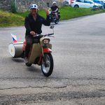 Cesta letošního chyšeckého srazu historické techniky končila ve Střezimíři na bývalém nádraží