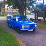 Cesta letošního chyšeckého srazu historické techniky končila ve Střezimíři na bývalém nádraží