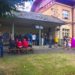Cesta letošního chyšeckého srazu historické techniky končila ve Střezimíři na bývalém nádraží