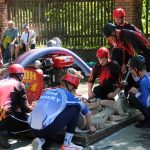 V protivínském pivovaru soutěžili hasiči v požárním útoku a pivní štafetě