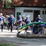 V protivínském pivovaru soutěžili hasiči v požárním útoku a pivní štafetě