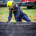 Třetí soutěž krajského seriálu železných hasičů se konala u Šelmberku. Přijelo téměř 70 závodníků