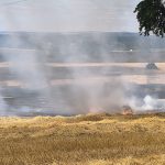 VIDEO: Rozsáhlý požár zachvátil pole u Kovářova