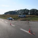 Za vážnou nehodou u Němčic stál zřejmě mikrospánek jednoho z řidičů