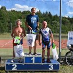 VIDEO: Sudoměřický triatlon přišel s novinkou v podobě štafet. Hlavní závod vyhrál Jan Havránek