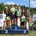 VIDEO: Sudoměřický triatlon přišel s novinkou v podobě štafet. Hlavní závod vyhrál Jan Havránek