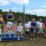 VIDEO: Sudoměřický triatlon přišel s novinkou v podobě štafet. Hlavní závod vyhrál Jan Havránek