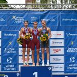 VIDEA: Jakub Mařík ovládl Evropský pohár juniorů v triatlonu. Edita Pozlerová skončila v Táboře těsně za elitní trojkou