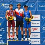 VIDEA: Jakub Mařík ovládl Evropský pohár juniorů v triatlonu. Edita Pozlerová skončila v Táboře těsně za elitní trojkou