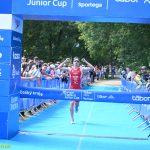 VIDEA: Jakub Mařík ovládl Evropský pohár juniorů v triatlonu. Edita Pozlerová skončila v Táboře těsně za elitní trojkou