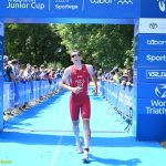 VIDEA: Jakub Mařík ovládl Evropský pohár juniorů v triatlonu. Edita Pozlerová skončila v Táboře těsně za elitní trojkou