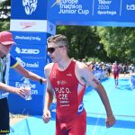 VIDEA: Jakub Mařík ovládl Evropský pohár juniorů v triatlonu. Edita Pozlerová skončila v Táboře těsně za elitní trojkou