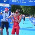 VIDEA: Jakub Mařík ovládl Evropský pohár juniorů v triatlonu. Edita Pozlerová skončila v Táboře těsně za elitní trojkou