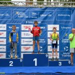 VIDEO: Táborští závodníci vybojovali v žákovských kategoriích na Táborském triatlonovém festivalu pět medailí